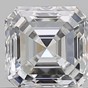 Asscher Cut 0.46 ct F/VS2